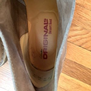 CLARKS ORIGINAL DESERT BOOT MENS 10.5 CHUKKA